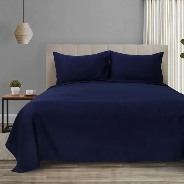 12000-blue Beauty Home Σετ σεντόνια υπέρδιπλα με λάστιχο 4 Seasons Art 12000 240x270 Μπλέ