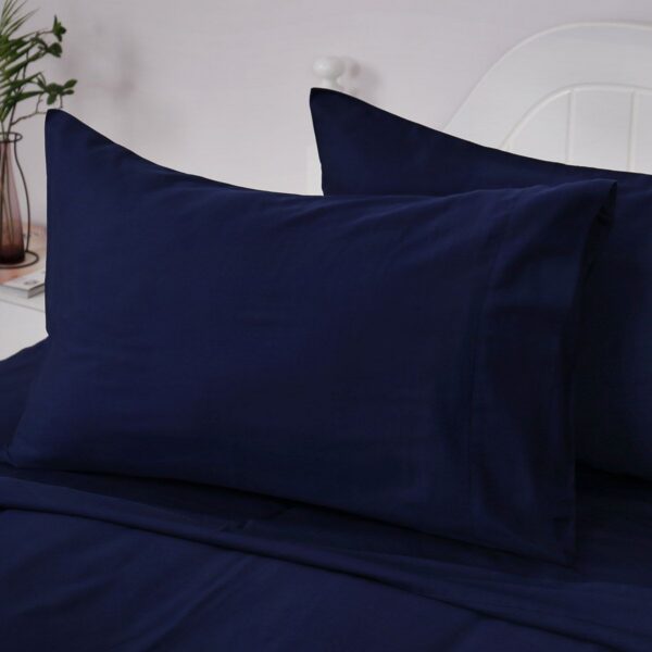 Beauty Home Σετ σεντόνια υπέρδιπλα με λάστιχο 4 Seasons Art 12000 240x270 Μπλέ