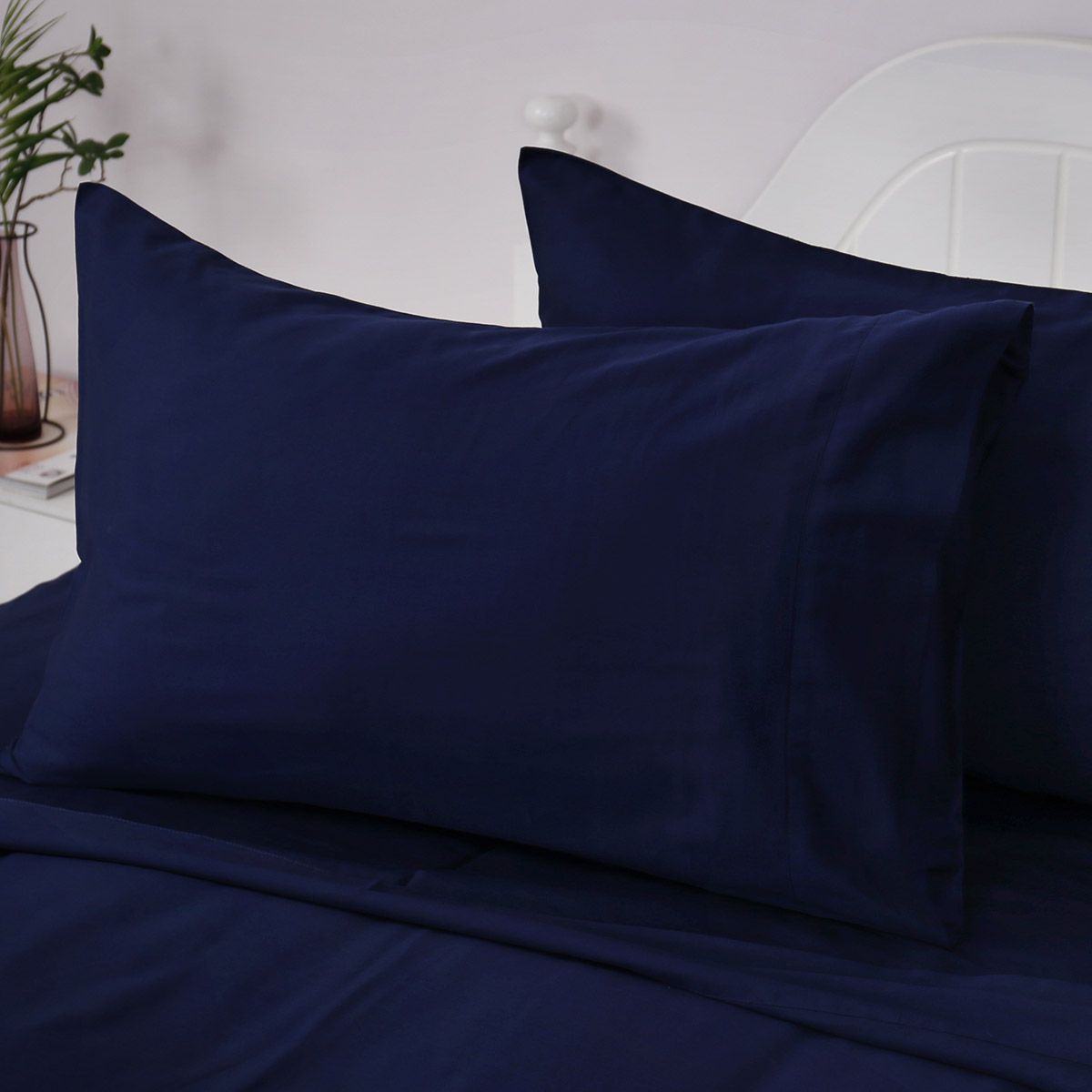 Beauty Home Σετ σεντόνια υπέρδιπλα με λάστιχο 4 Seasons Art 12000 240x270 Μπλέ