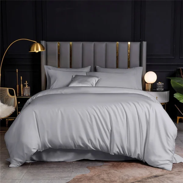 12051 Beauty Home Σετ σεντόνια υπέρδιπλα Bamboo 300tc Art 12051 Silver Fantasy 250x275 Γκρι