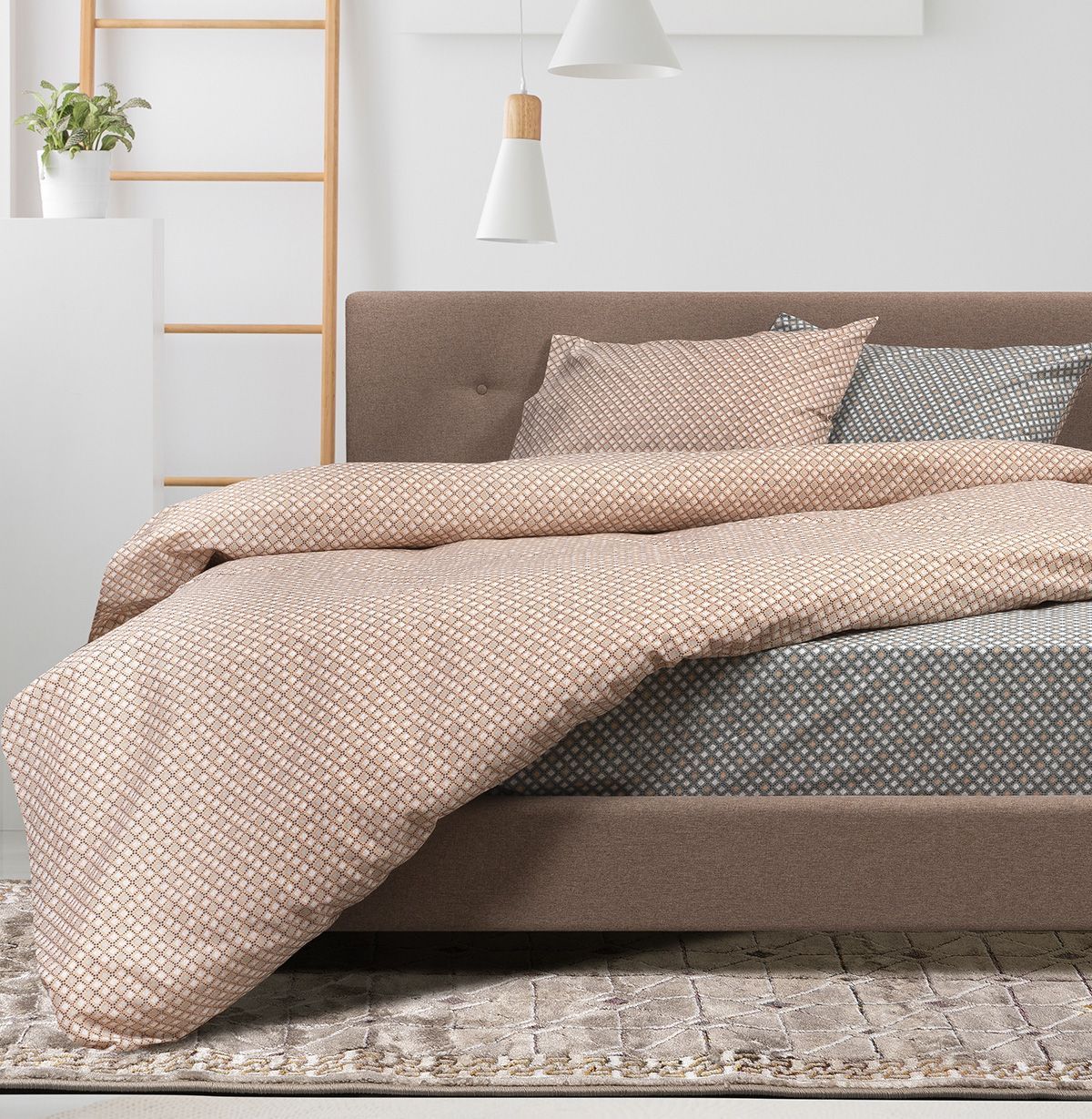 Beauty Home Κουβερλί υπέρδιπλο Ginger Αrt 12061 230x250 Εμπριμέ