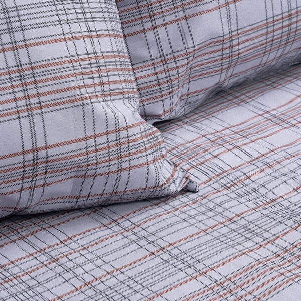 Beauty Home Σετ σεντόνια υπέρδιπλα με λάστιχο Margarita Art 12074 170x200+30 Εμπριμέ