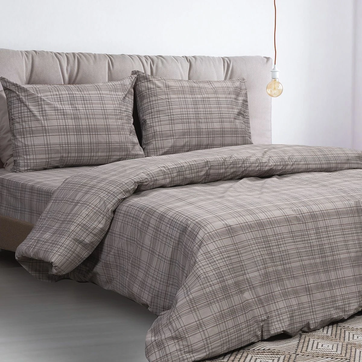 12077 Beauty Home Κουβερλί υπέρδιπλο Espresso Αrt 12077 230x250 Εμπριμέ