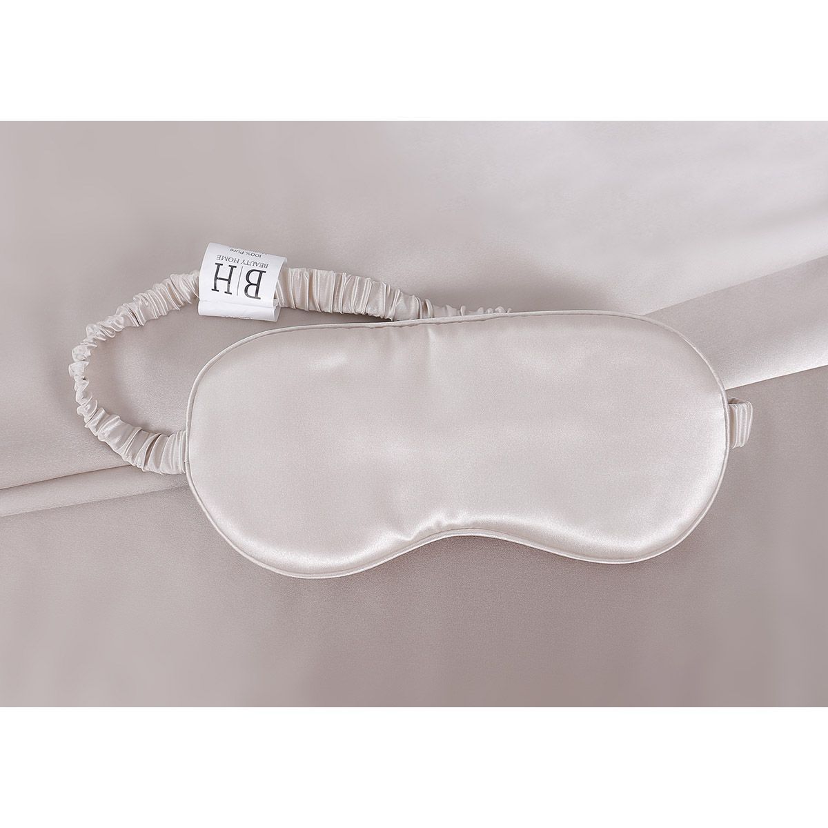 Beauty Home Μεταξωτή μάσκα ύπνου σε κουτί δώρου Art 12164 One size Εκρού