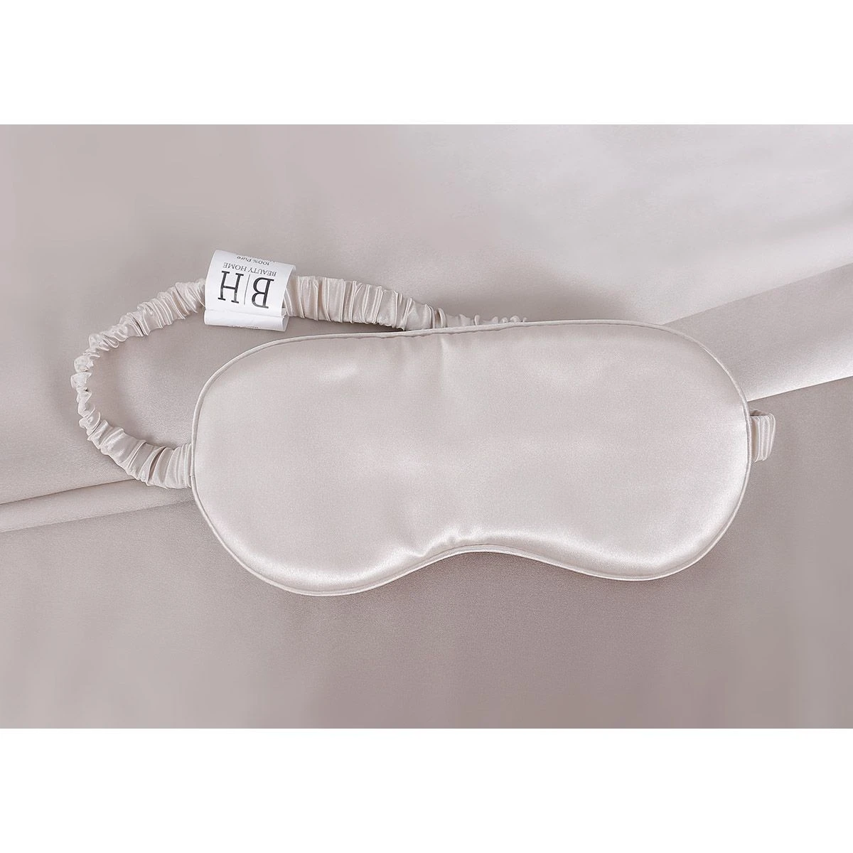 Beauty Home Μεταξωτή μάσκα ύπνου σε κουτί δώρου Art 12164 One size Εκρού