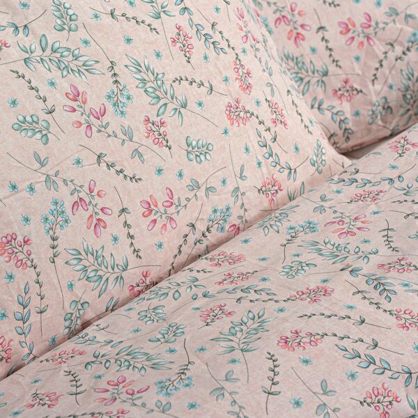 Beauty Home Σετ παπλωματοθήκη υπέρδιπλη Cousine Art 12180 230x250 Σομόν