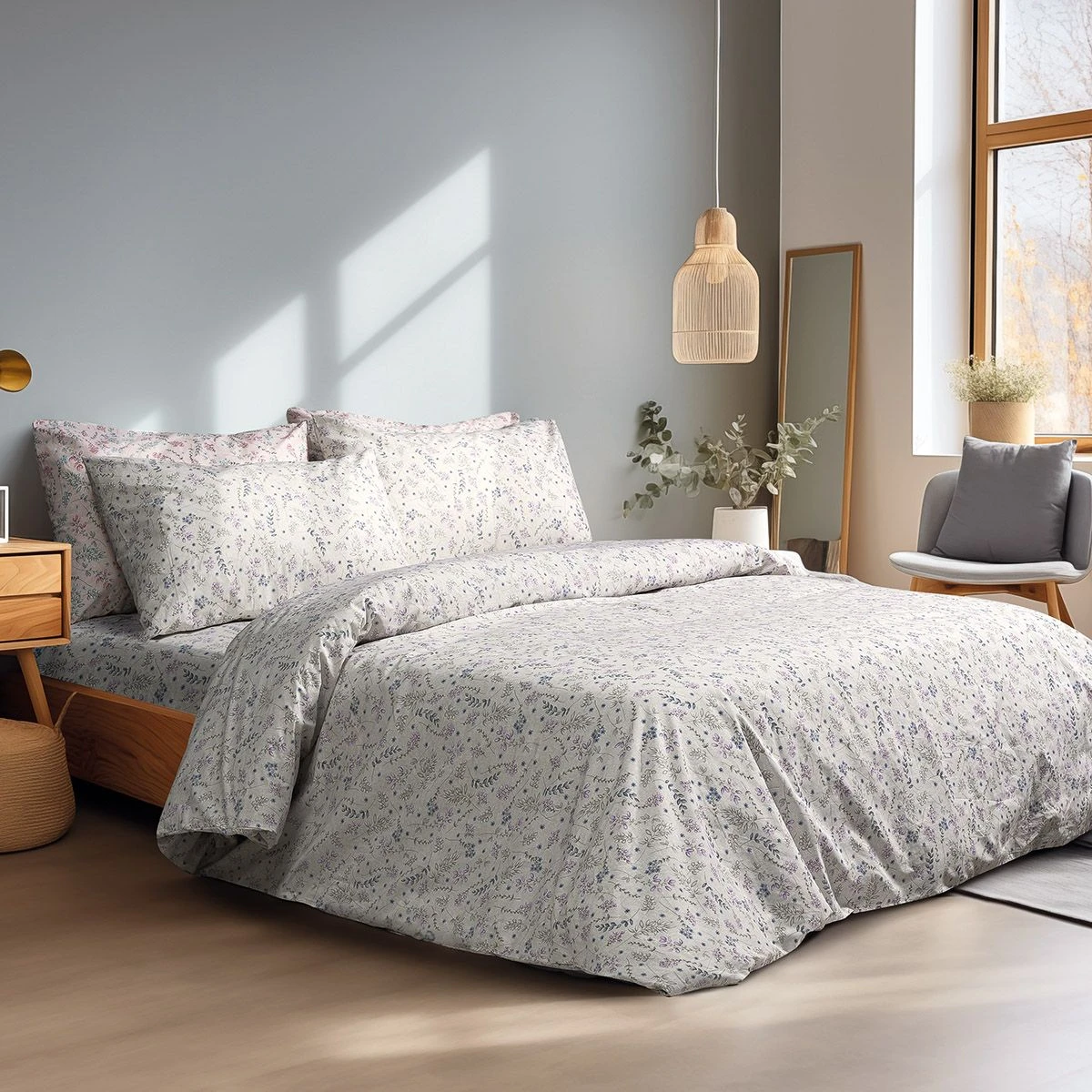 Beauty Home Σετ κουβερλί υπέρδιπλο Necker Αrt 12181 220x240 Μπεζ