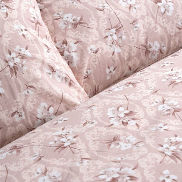 Beauty Home Σετ παπλωματοθήκη υπέρδιπλη Cays Art 12189 230x250 Σομόν