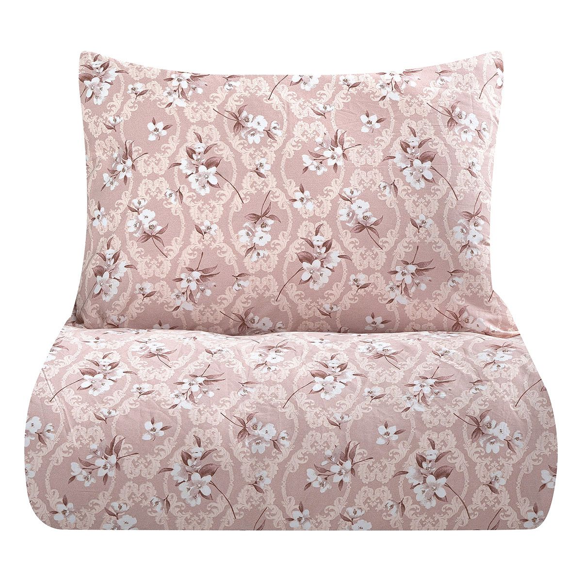 Beauty Home Σετ παπλωματοθήκη υπέρδιπλη Cays Art 12189 230x250 Σομόν