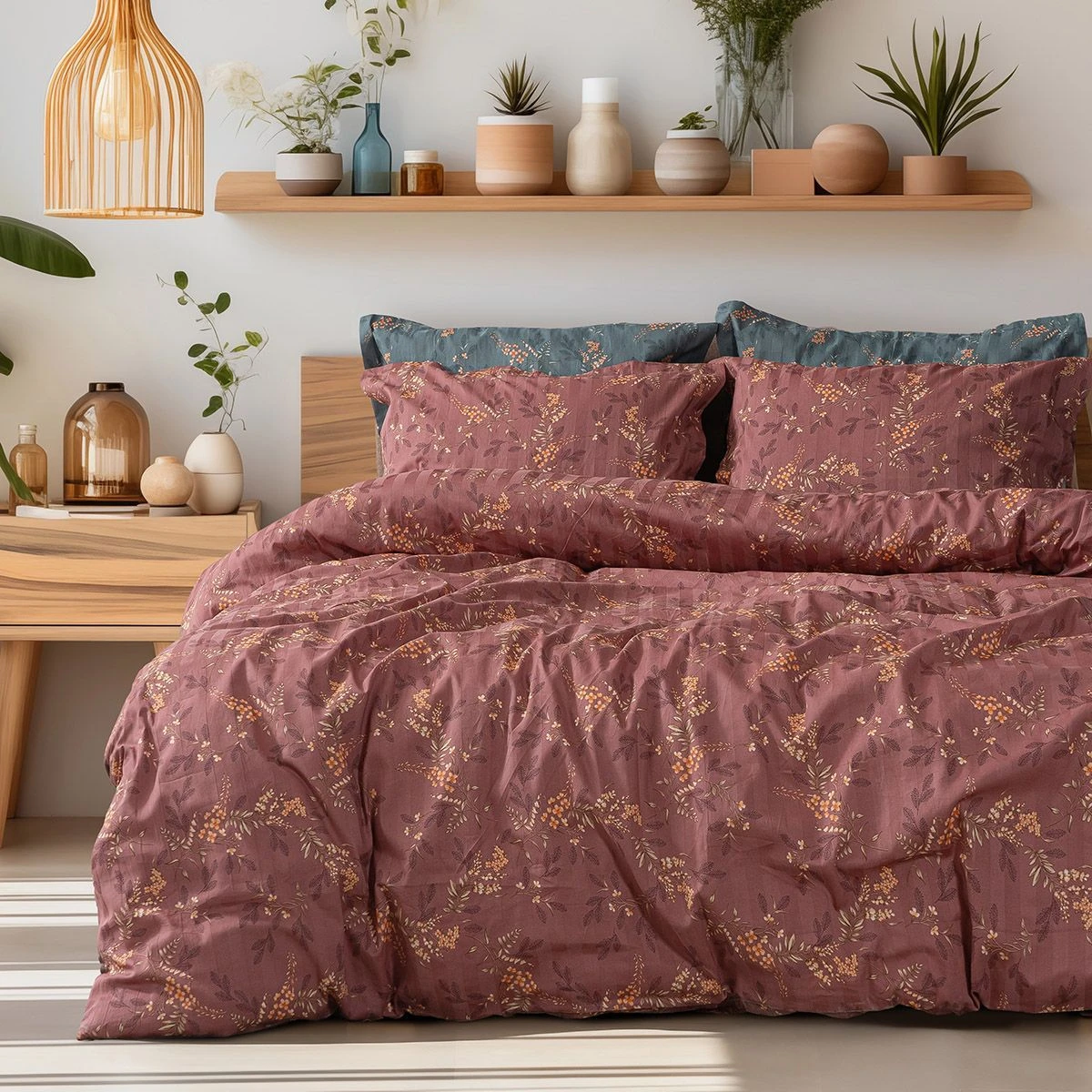 12216 Beauty Home Σετ παπλωματοθήκη υπέρδιπλη Art 12216 Indra 100% Βαμβακοσατέν 300tc 230x250 Σάπιο μήλο