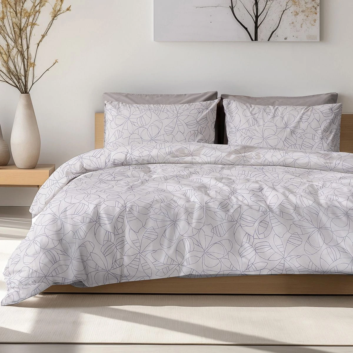 12250 Beauty Home Σετ σεντόνια μονά Odet Art 12250 170x260 Μπεζ