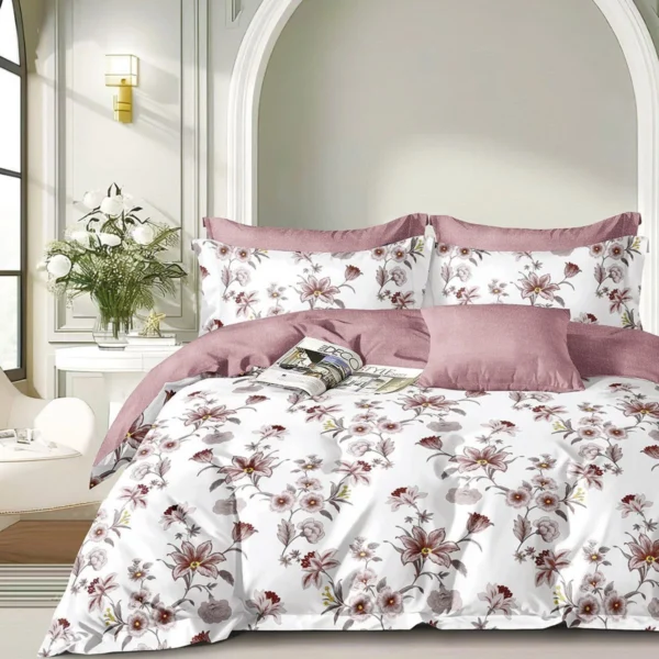 Beauty Home Σετ πάπλωμα υπέρδιπλο Art 12270 Angelina 220x240 Αμέθυστος