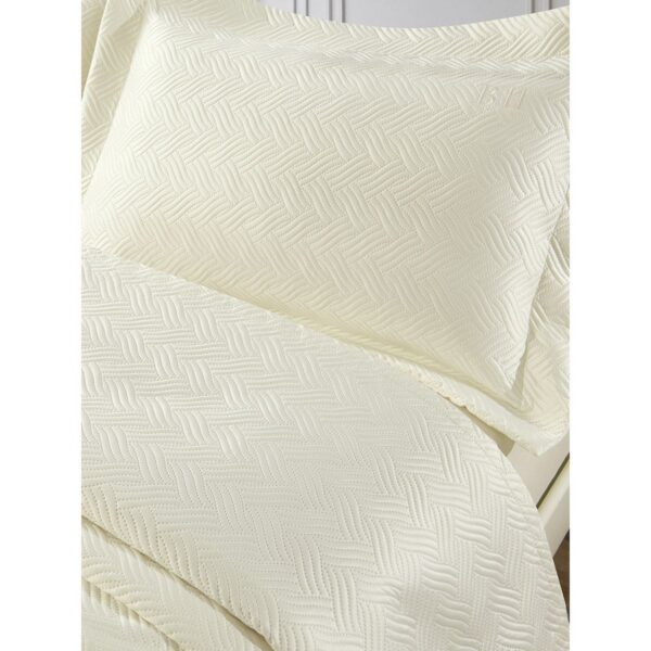 Beauty Home Σετ κουβερλί υπέρδιπλο Pixie Art 12314 230x250 Εκρού