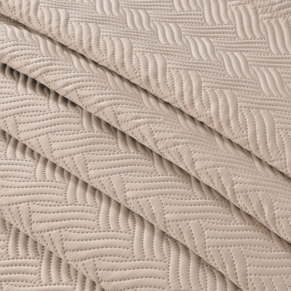 Beauty Home Σετ κουβερλί υπέρδιπλο Melusine Art 12317 230x250 Άμμου