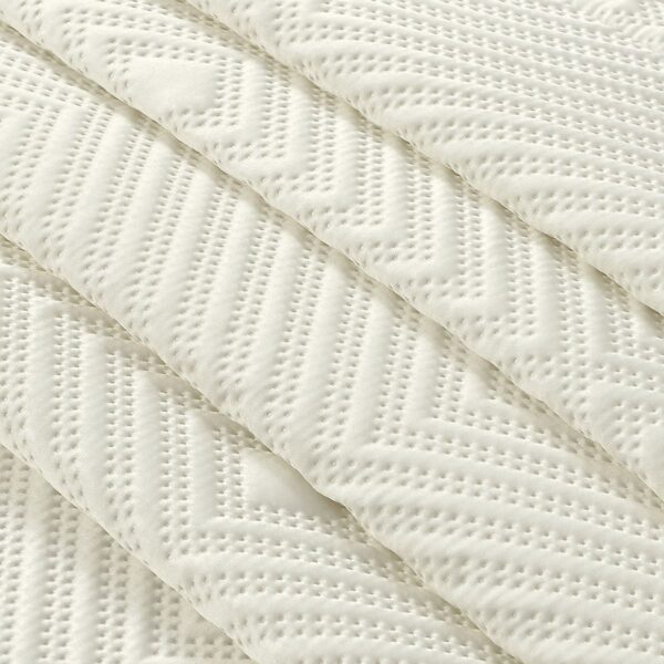 Beauty Home Σετ κουβερλί υπέρδιπλο Titania Art 12318 230x250 Εκρού