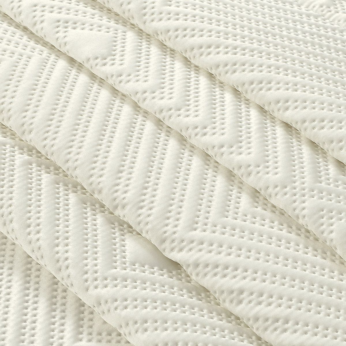 Beauty Home Σετ κουβερλί υπέρδιπλο Titania Art 12318 230x250 Εκρού