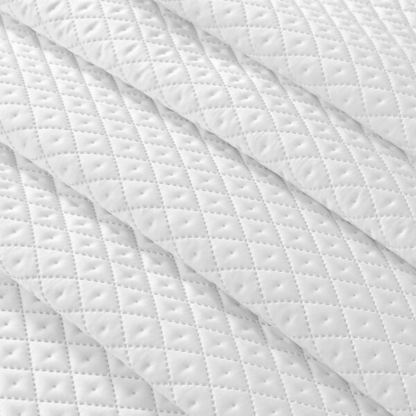 12322_zoom2 Beauty Home Σετ κουβερλί υπέρδιπλο Amelia Art 12322 230x250 Λευκό