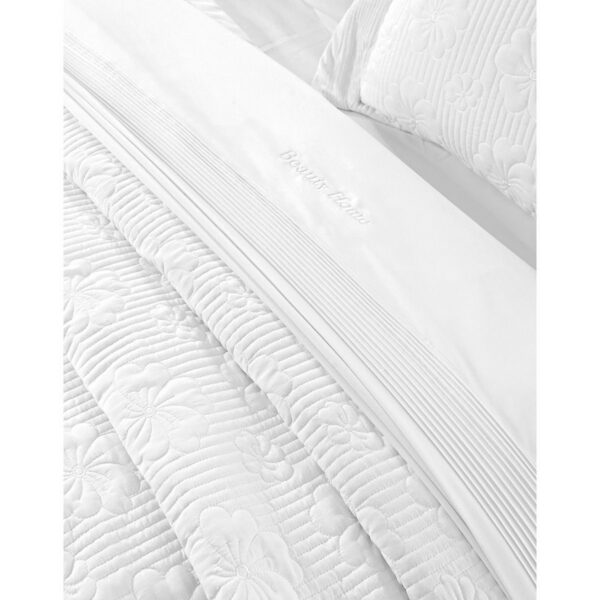 12502_white_b Beauty Home Σετ κουβερλί υπέρδιπλο Marilia Art 12502 230x250 Λευκό