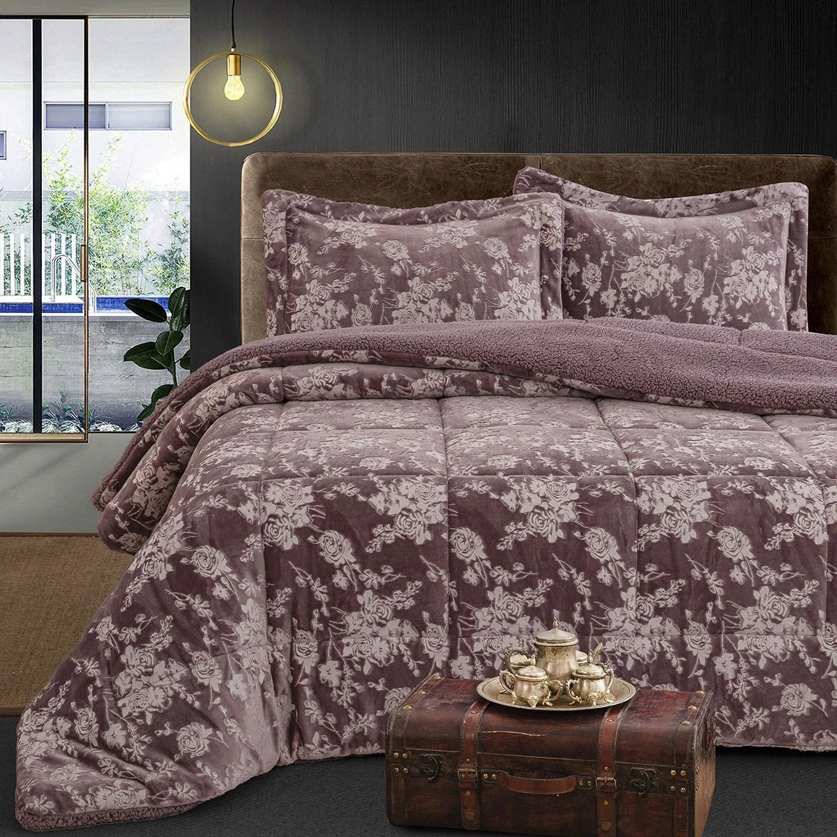 Beauty Home Κουβερτοπάπλωμα υπέρδιπλο Art 12671 220x240 Σάπιο μήλο