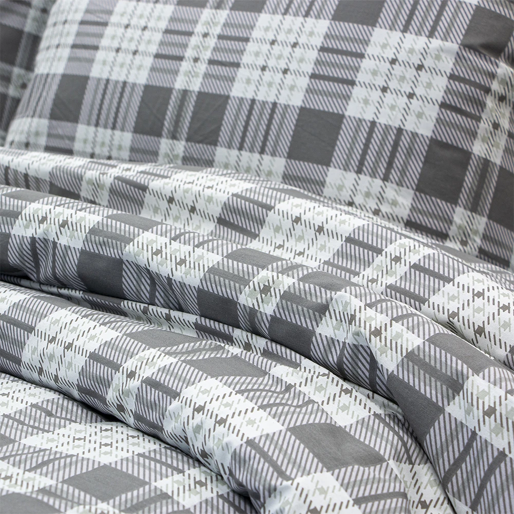 1500005321-a LINO Σετ Σεντόνια Μονά (170x260) Panier Γκρι