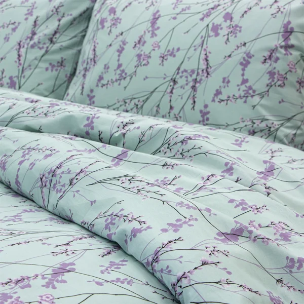 LINO Σετ Σεντόνια Μονά (170x260) Amandes Λιλά