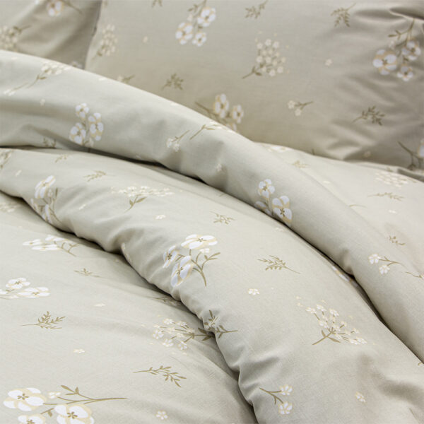 LINO Σετ Σεντόνια Υπέρδιπλα (240x260) Diminuto Μπεζ