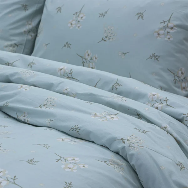 LINO Σετ Σεντόνια Με Λάστιχο (105x200+32) Diminuto Μέντα