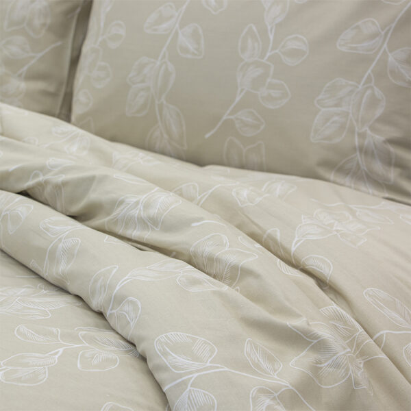 LINO Σετ Σεντόνια Με Λάστιχο (105x200+32) Dejar Μπεζ