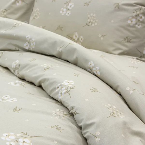 1500005354-a LINO Σετ Σεντόνια Υπέρδιπλα με Λάστιχο (165x200+32) Diminuto Μπεζ