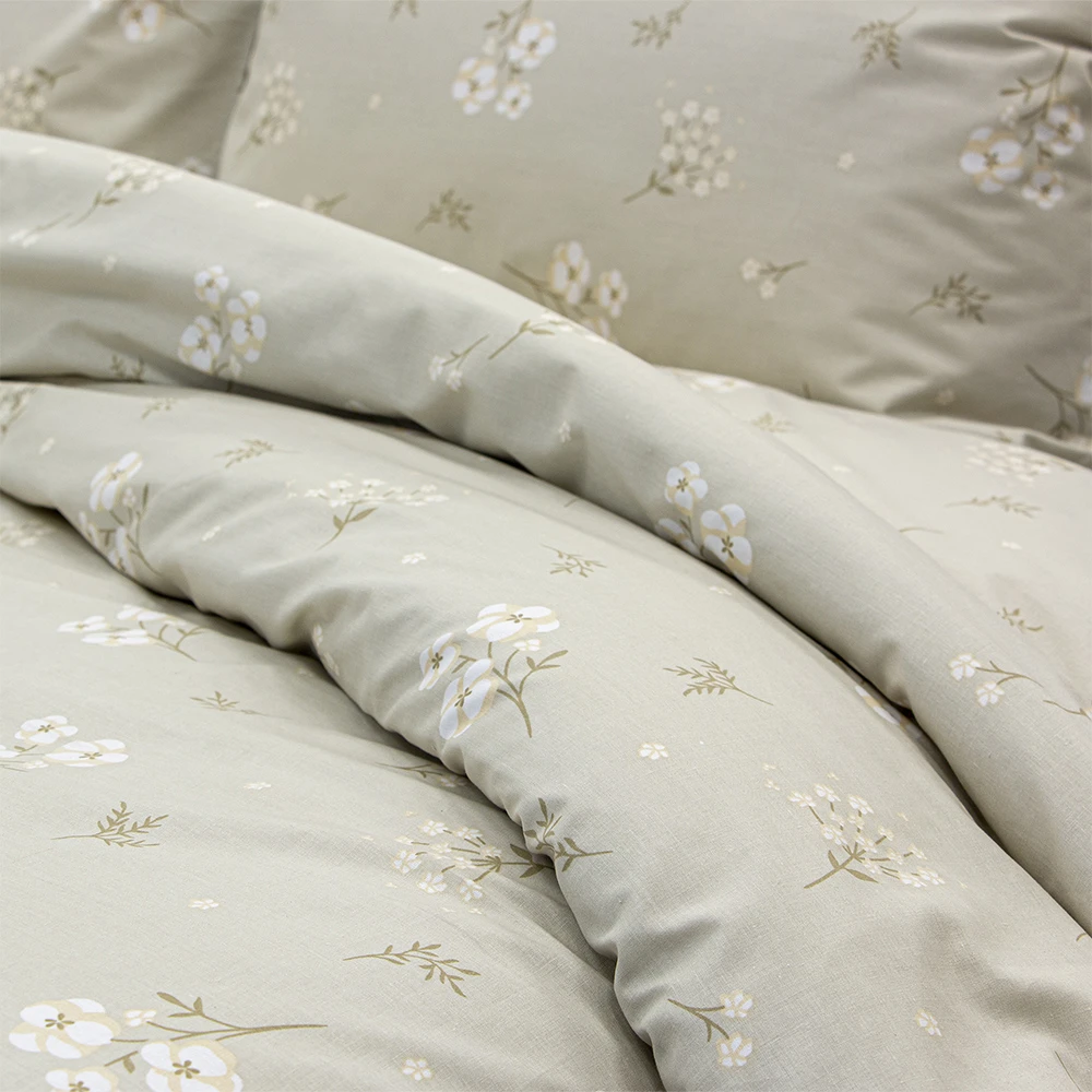 1900003092-a LINO Σετ Παπλωματοθήκη Υπέρδιπλη (225x245) Diminuto Μπεζ