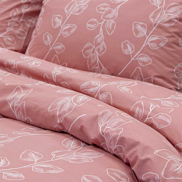 LINO Σετ Παπλωματοθήκη Υπέρδιπλη (225x245) Dejar Ροζ