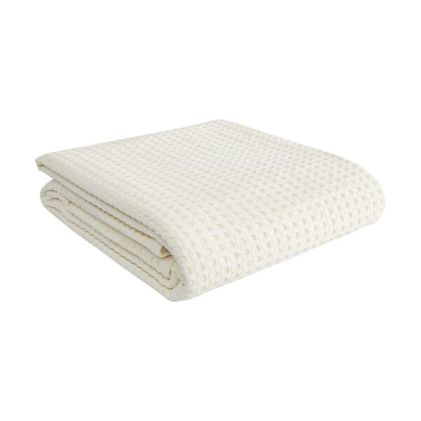 Beauty Home Πικέ υπέρδιπλη waffle Art 1990 Cream 230x240 Εκρού