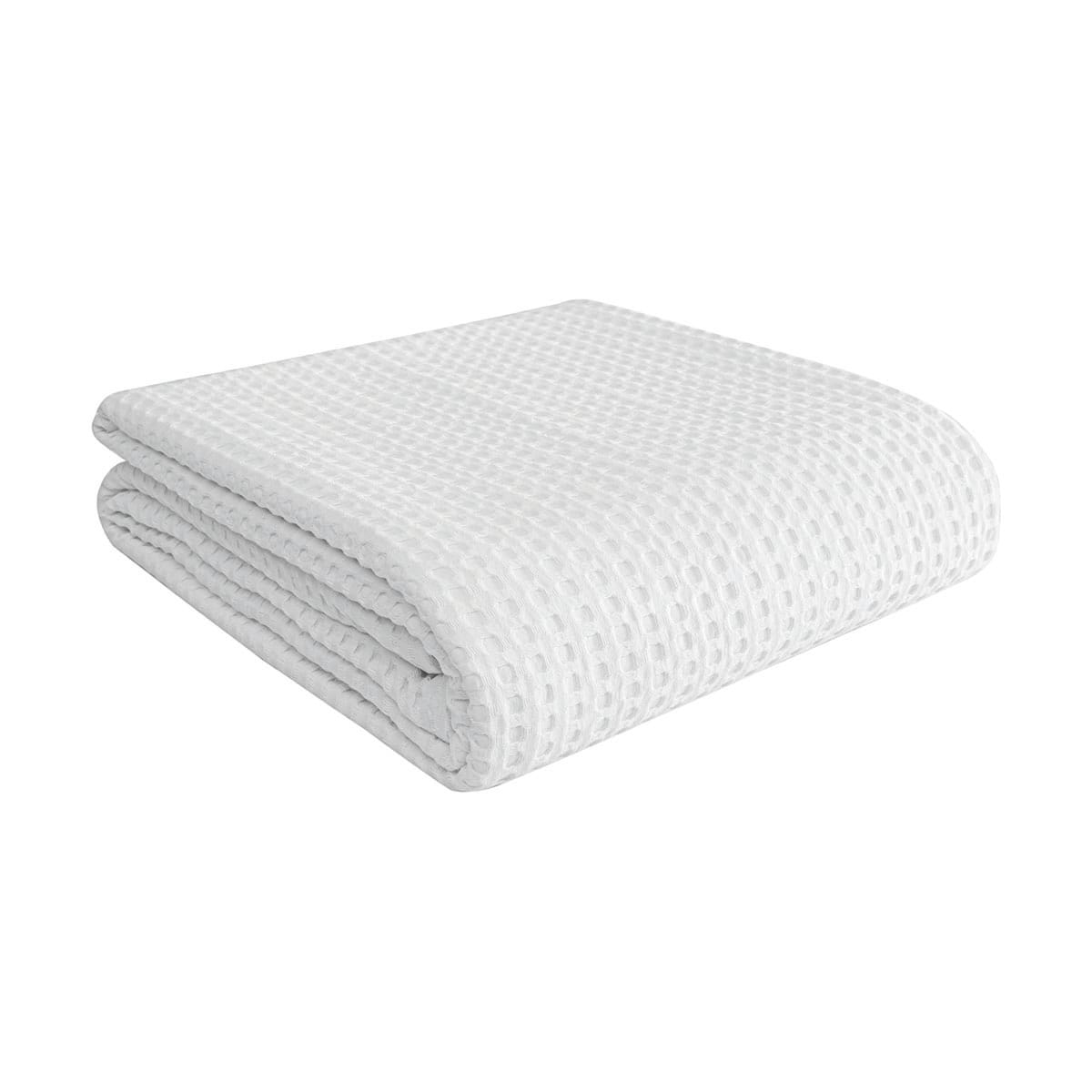 Beauty Home Πικέ μονή waffle Art 1990 White 170x240 Λευκό