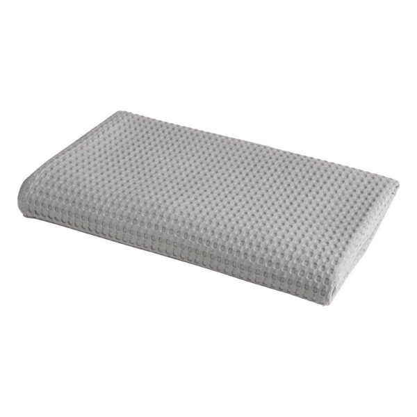 Beauty Home Πικέ μονή waffle Art 1990 Silver 170x240 Γκρι