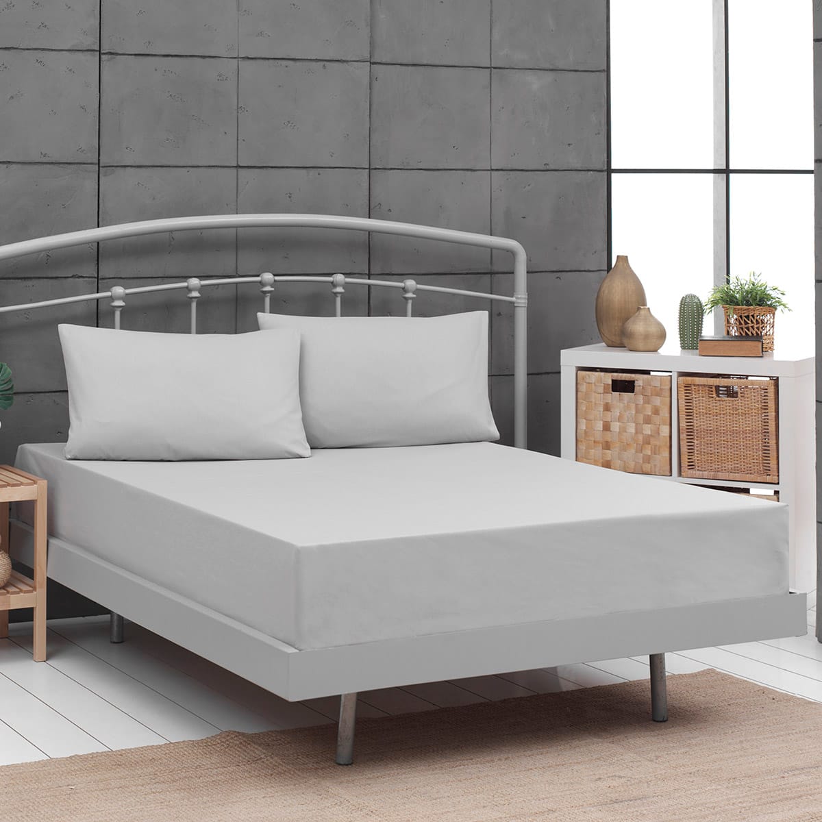 Beauty Home Κουβερλί υπέρδιπλο Art 1999 220x240 Grey Γκρι