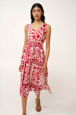 Μακρύ Καλοκαιρινό Φόρεμα από Ποπλίνα