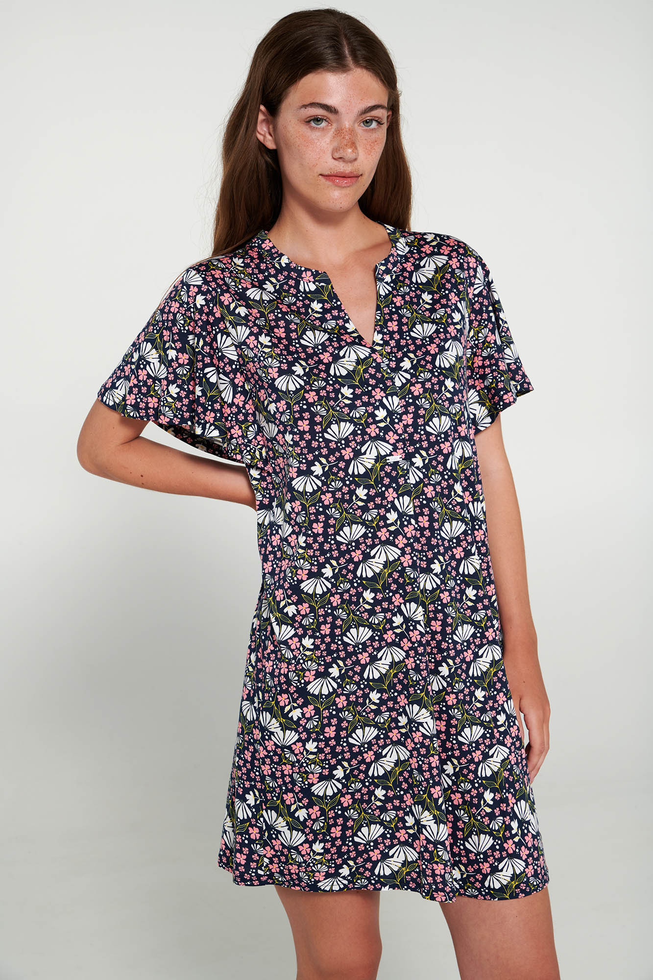 1_0027924601 Νυχτικό με Κοντό Μανίκι - Image 1