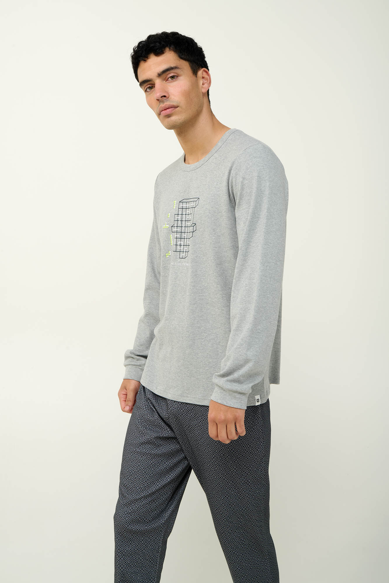 Χειμερινή Ανδρική Πυτζάμα από Βαμβάκι