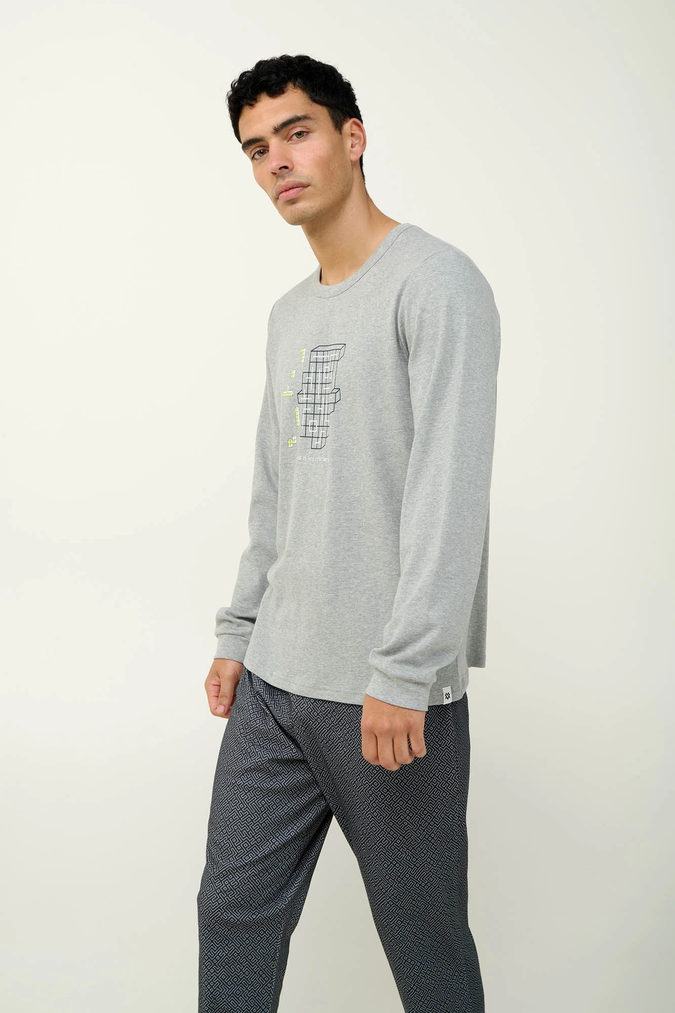 Χειμερινή Ανδρική Πυτζάμα από Βαμβάκι