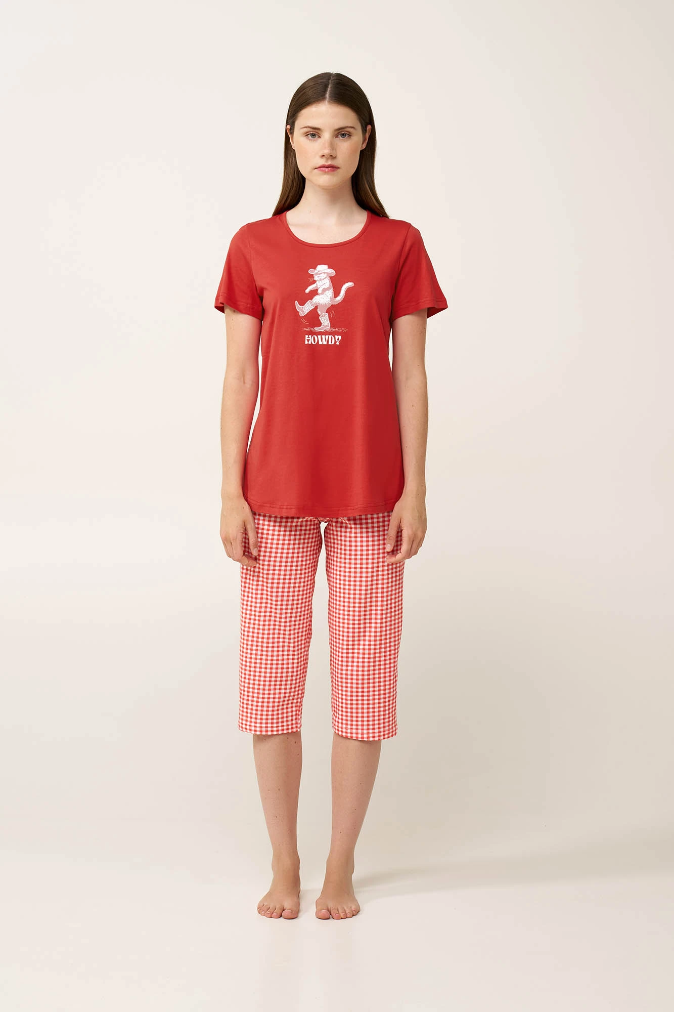 1_0047777226 Γυναικεία Βαμβακερή Πυτζάμα