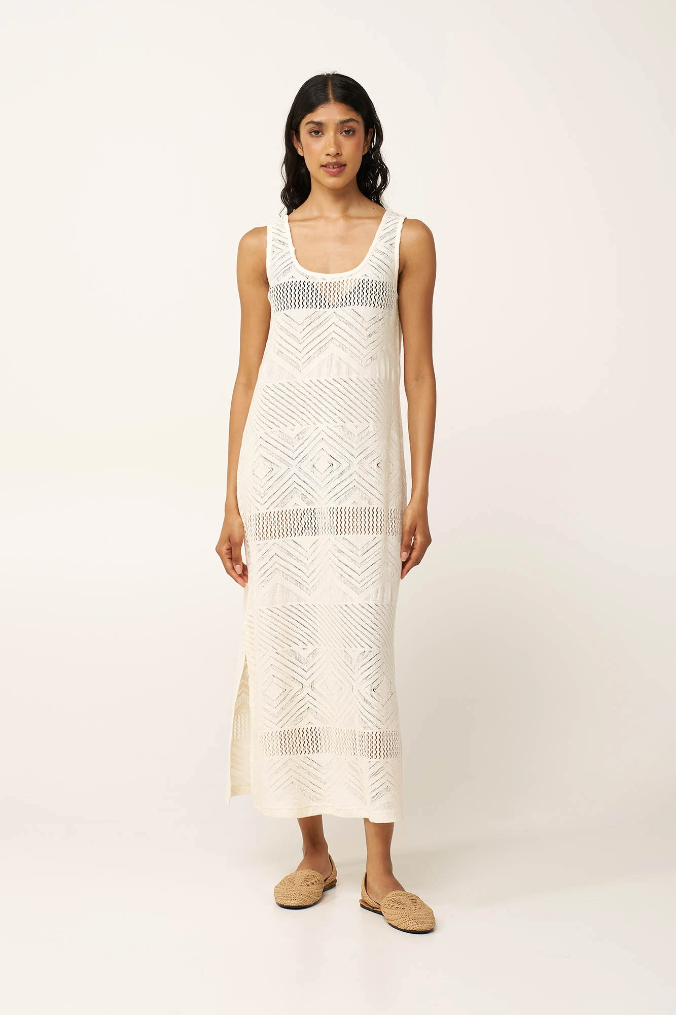 Maxri Jacquard Καλοκαιρινό Φόρεμα