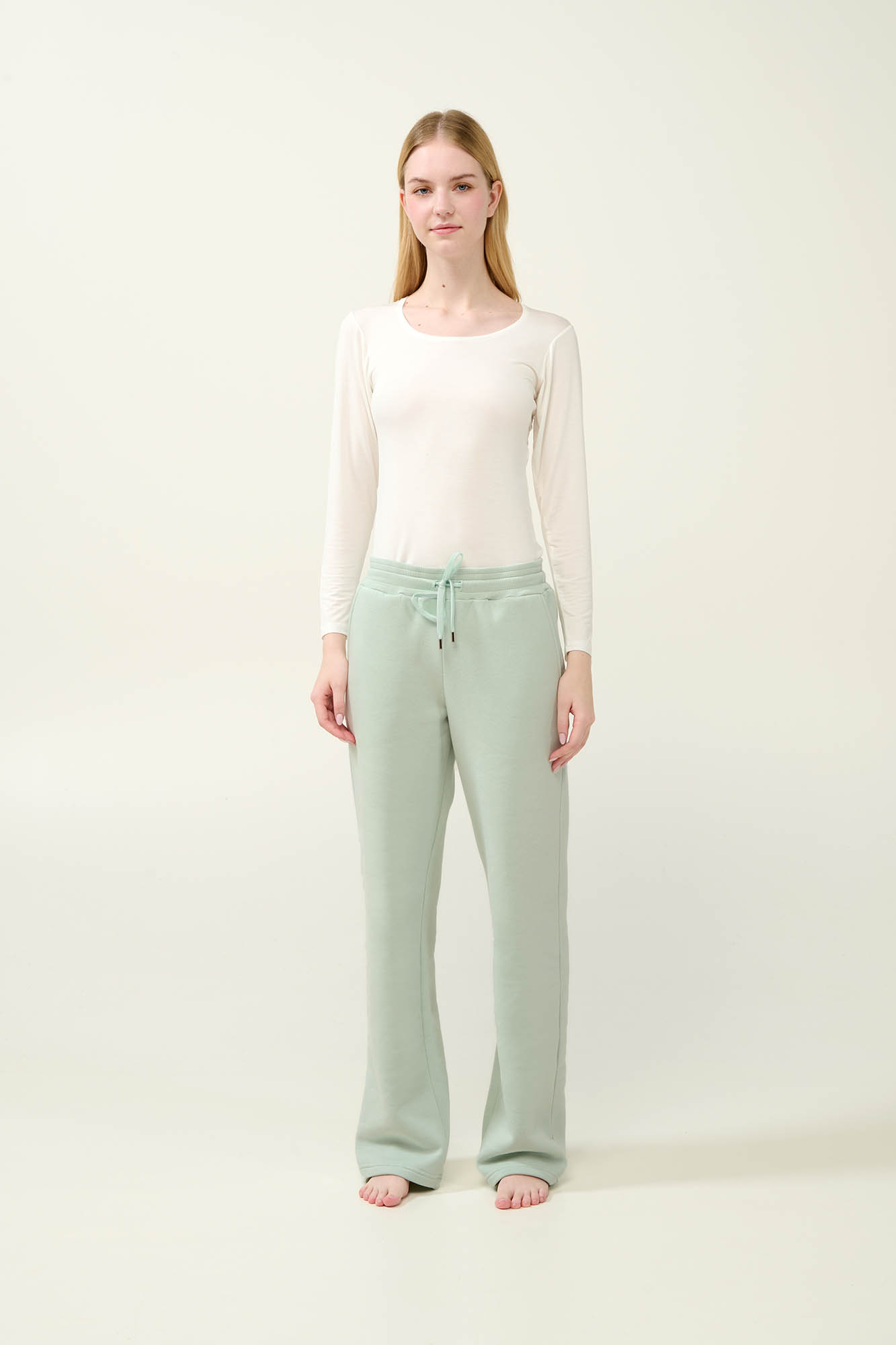 Μονόχρωμο Γυναικείο Παντελόνι Φούτερ