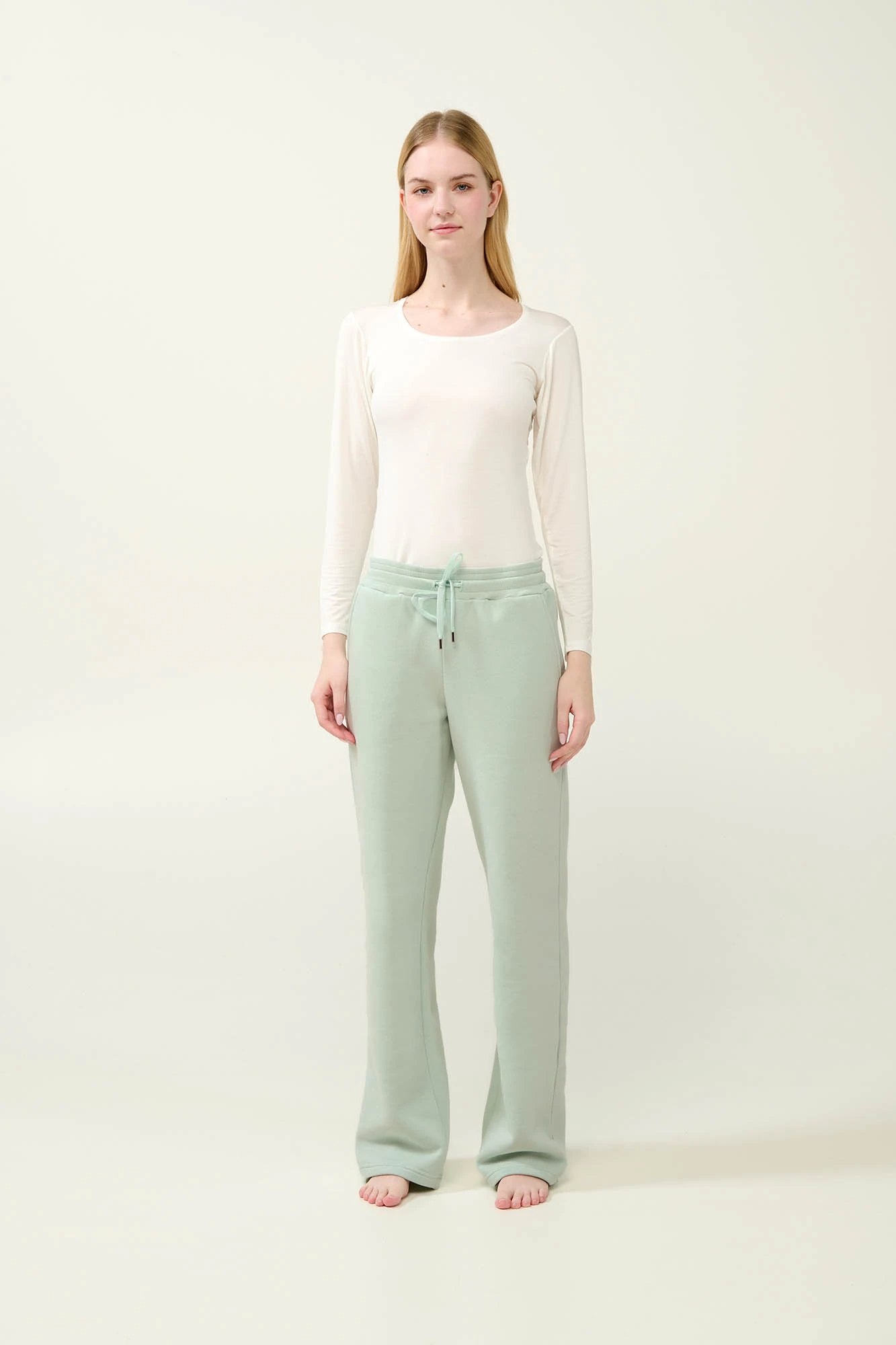 Μονόχρωμο Γυναικείο Παντελόνι Φούτερ