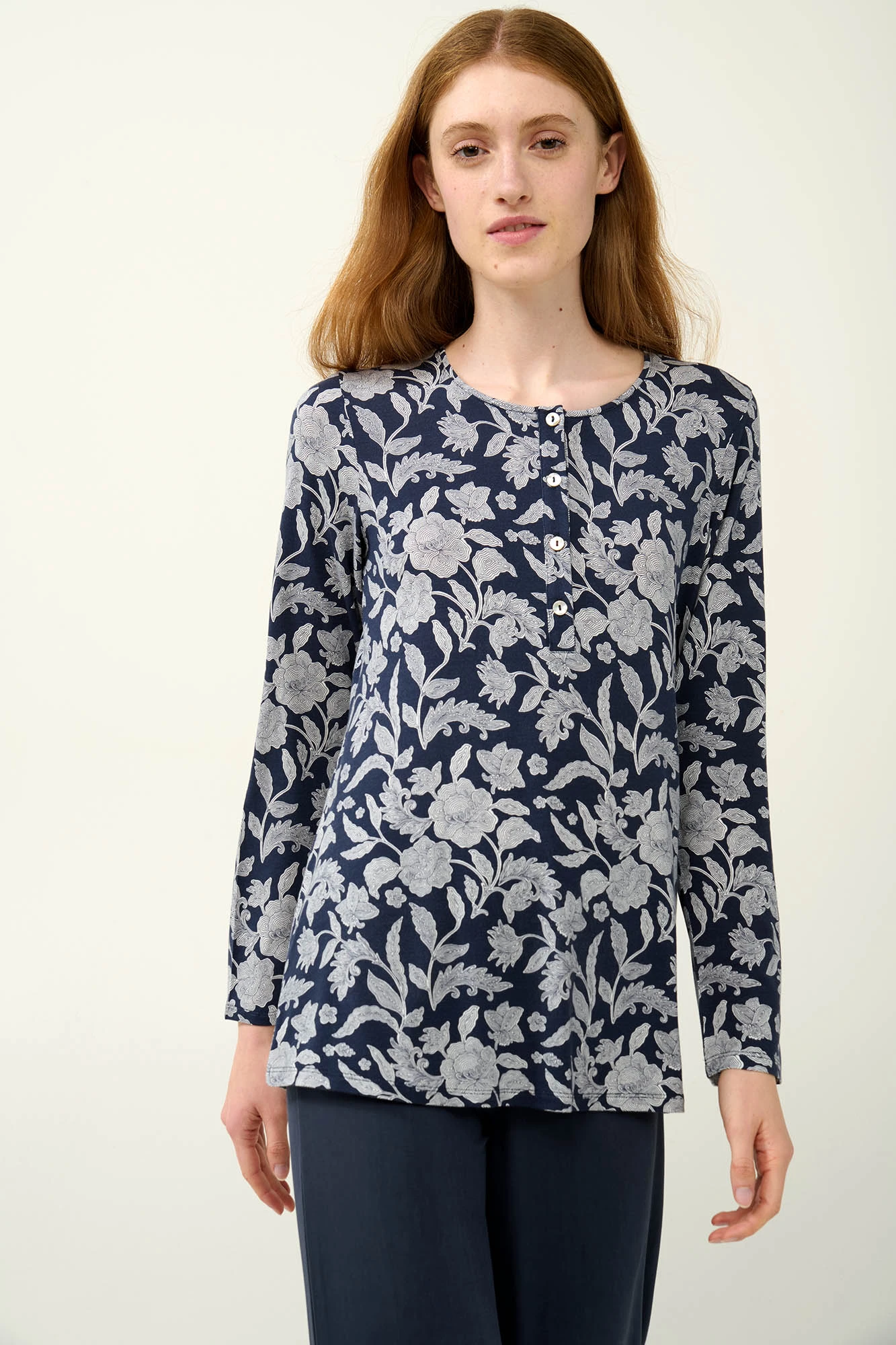 Γυναικεία Πυτζάμα Micromodal με Πατιλέτα