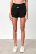 Μονόχρωμο Κοντό Παντελόνι