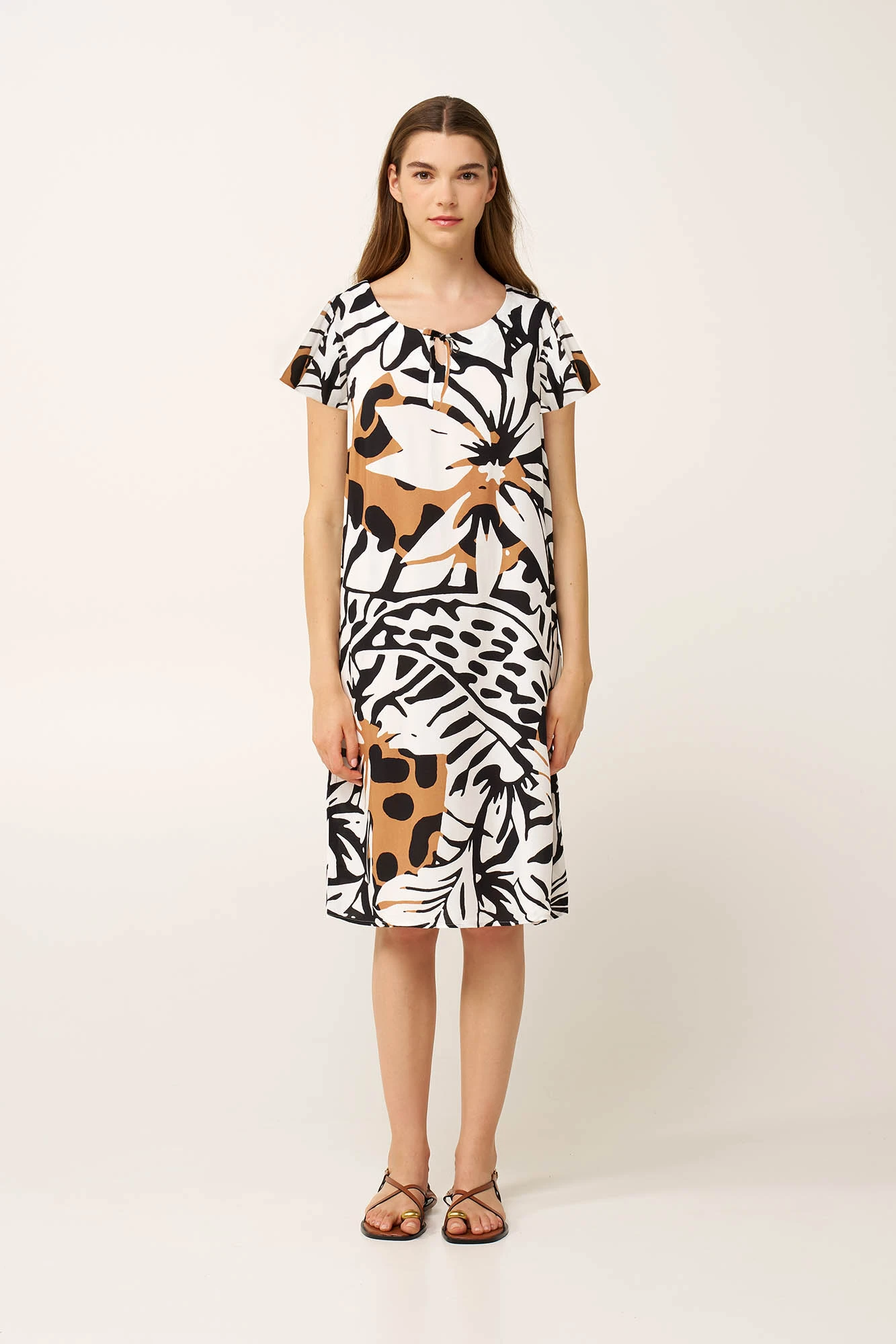 1_0193904677 Καλοκαιρινό African Φόρεμα από Ποπλίνα