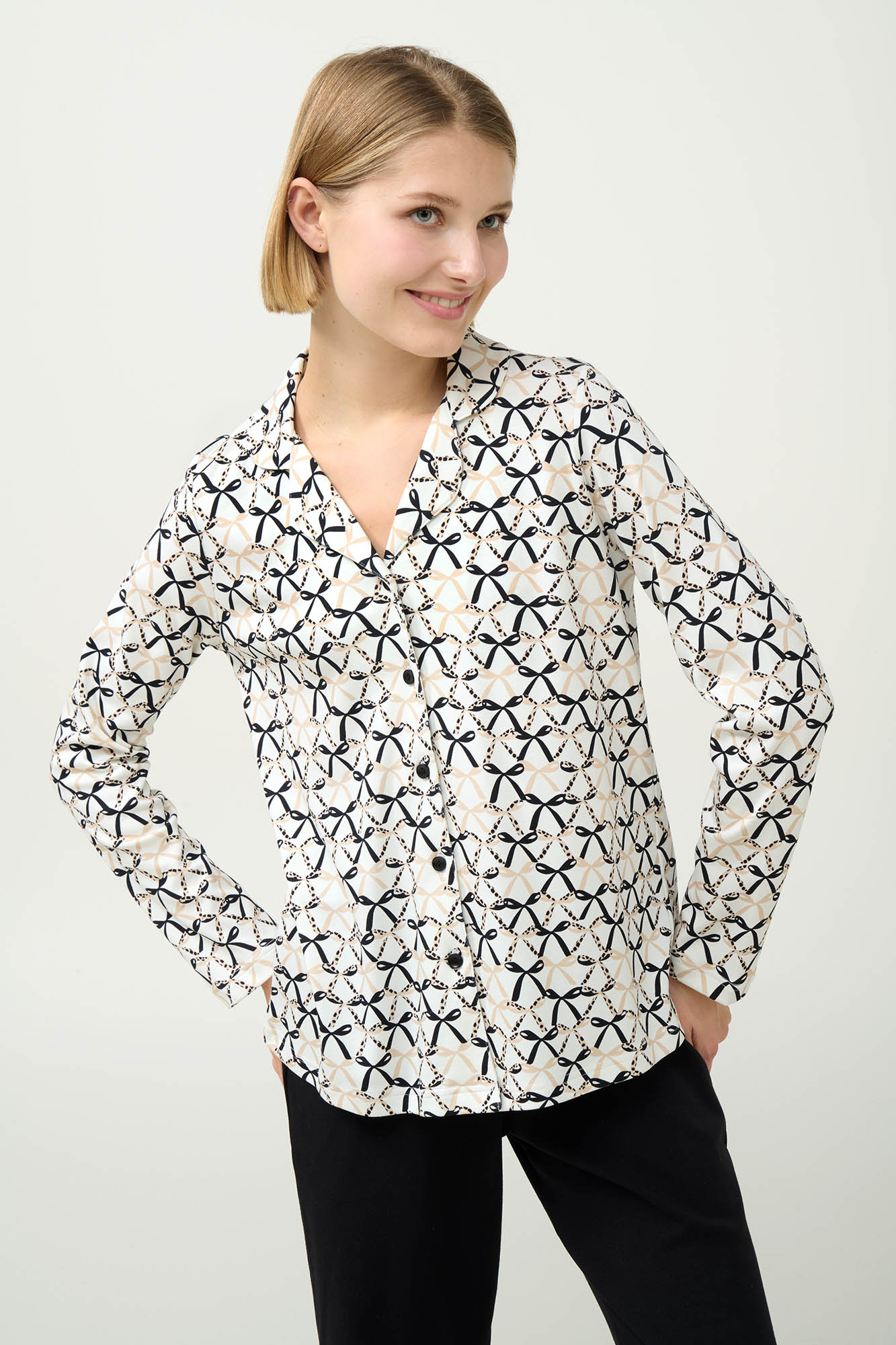 Γυναικεία Βαμβακερή Κουμπωτή Πυτζάμα