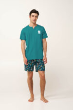 Βαμβακερή Ανδρική Tropical Πυτζάμα