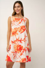 Αμάνικο Καλοκαιρινό Φλοράλ Φόρεμα