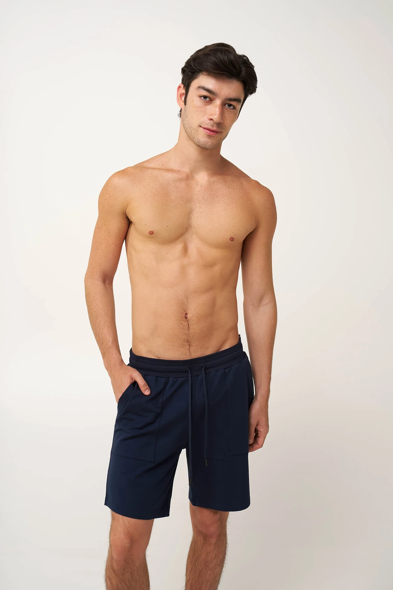 Ανδρική Βαμβακερή Φούτερ Βερμούδα